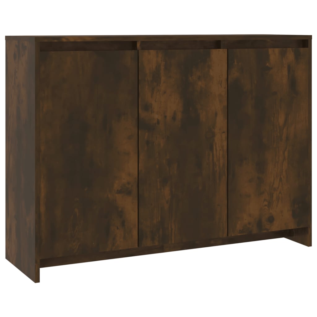 Modern Wooden 3 Door Home Sideboard Storage Cabinet Wood Dining Room Unit