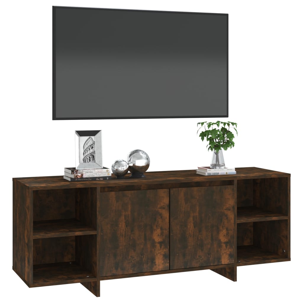 Modern Wooden TV Tele Stand Unit Cabinet Home Entertainment Unit With 2 Doors