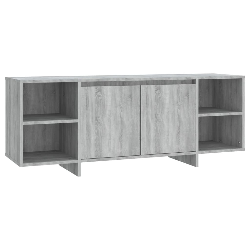 Modern Wooden TV Tele Stand Unit Cabinet Home Entertainment Unit With 2 Doors