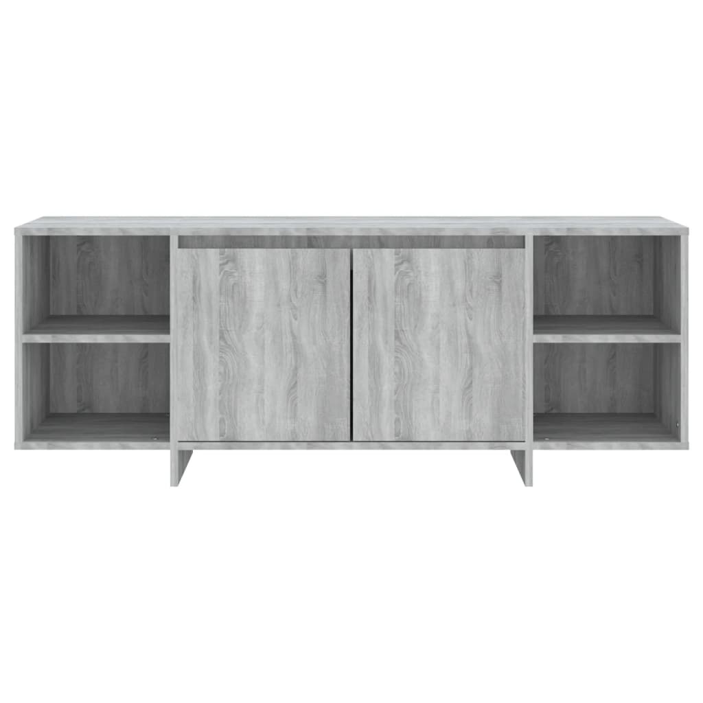 Modern Wooden TV Tele Stand Unit Cabinet Home Entertainment Unit With 2 Doors