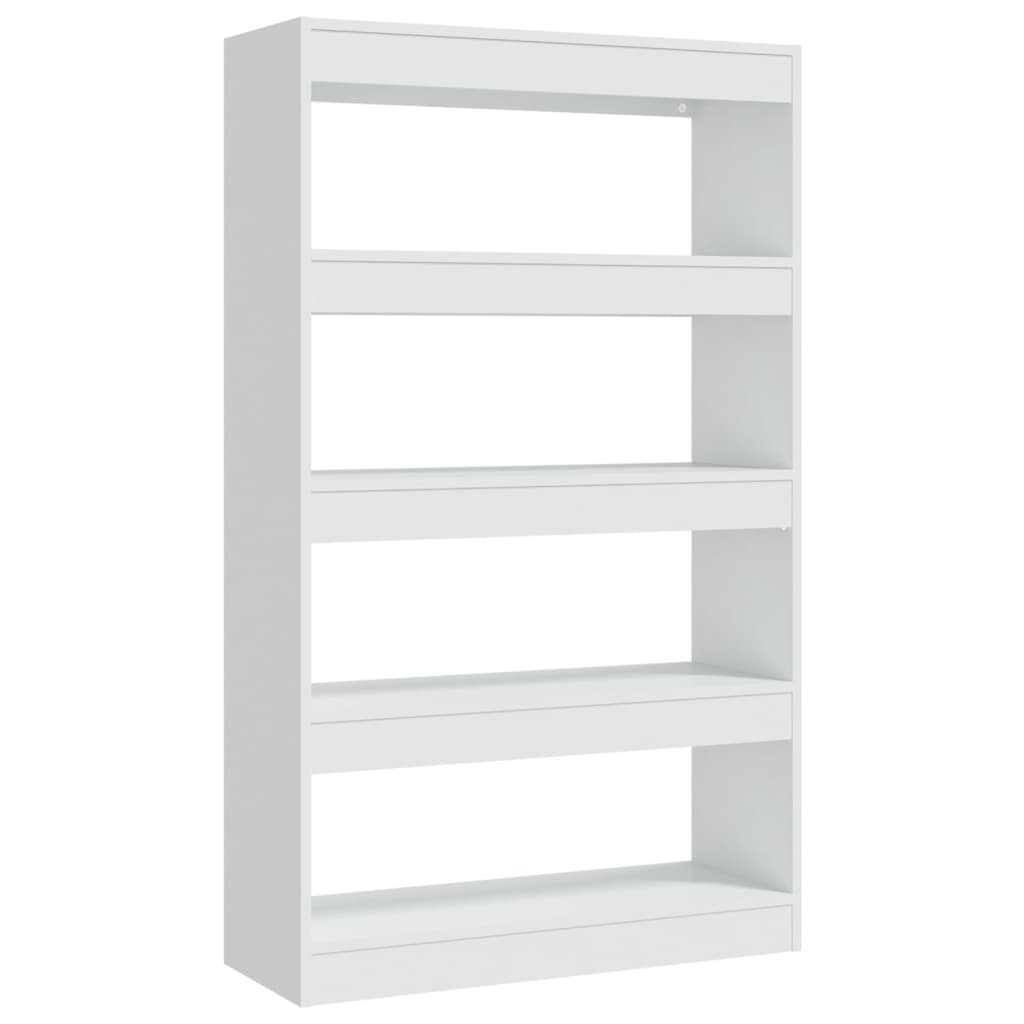 Modern Wooden 5-Tier Open Bookcase Book Storage Cabinet Wood Room Divider