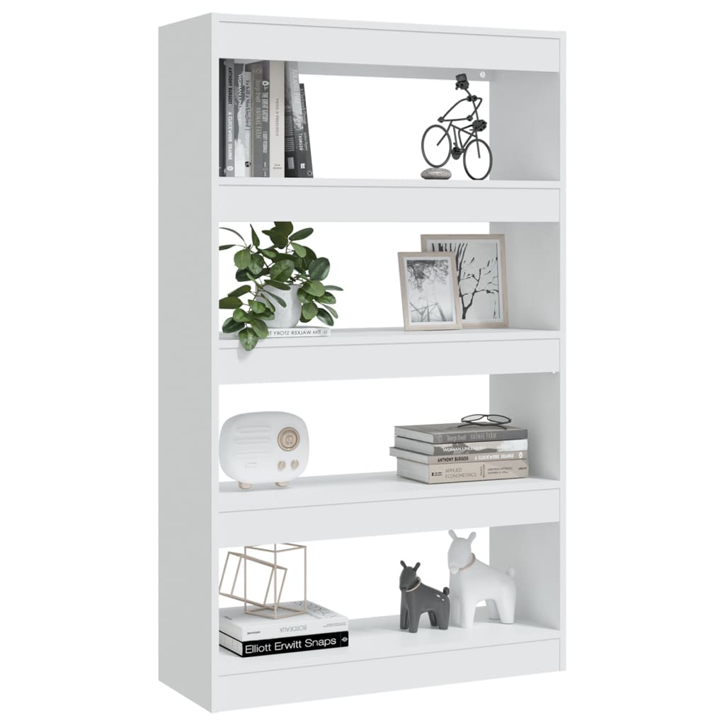 Modern Wooden 5-Tier Open Bookcase Book Storage Cabinet Wood Room Divider