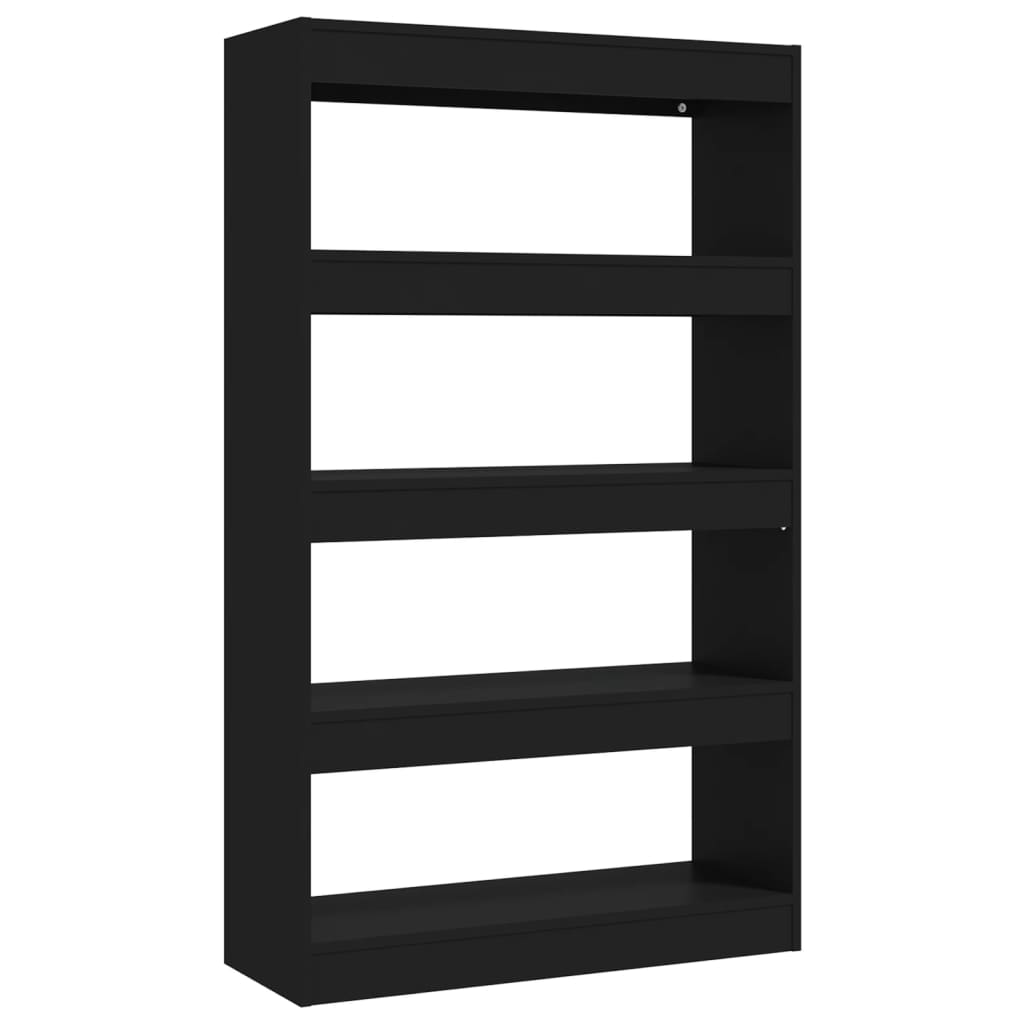 Modern Wooden 5-Tier Open Bookcase Book Storage Cabinet Wood Room Divider