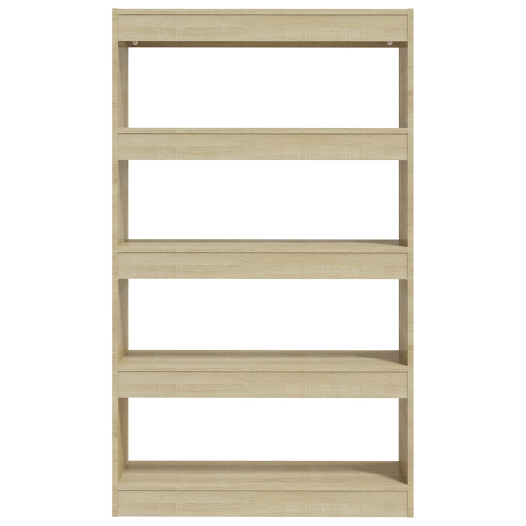 Modern Wooden 5-Tier Open Bookcase Book Storage Cabinet Wood Room Divider