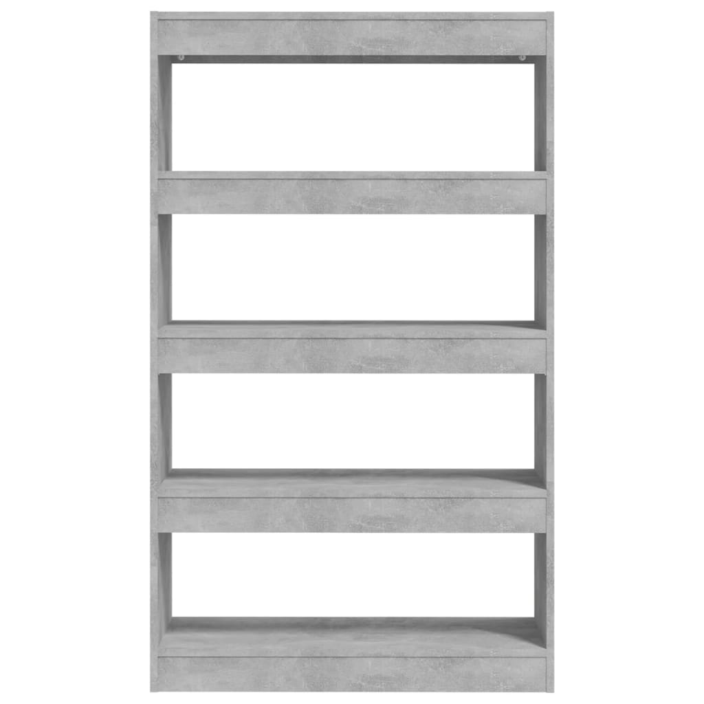 Modern Wooden 5-Tier Open Bookcase Book Storage Cabinet Wood Room Divider