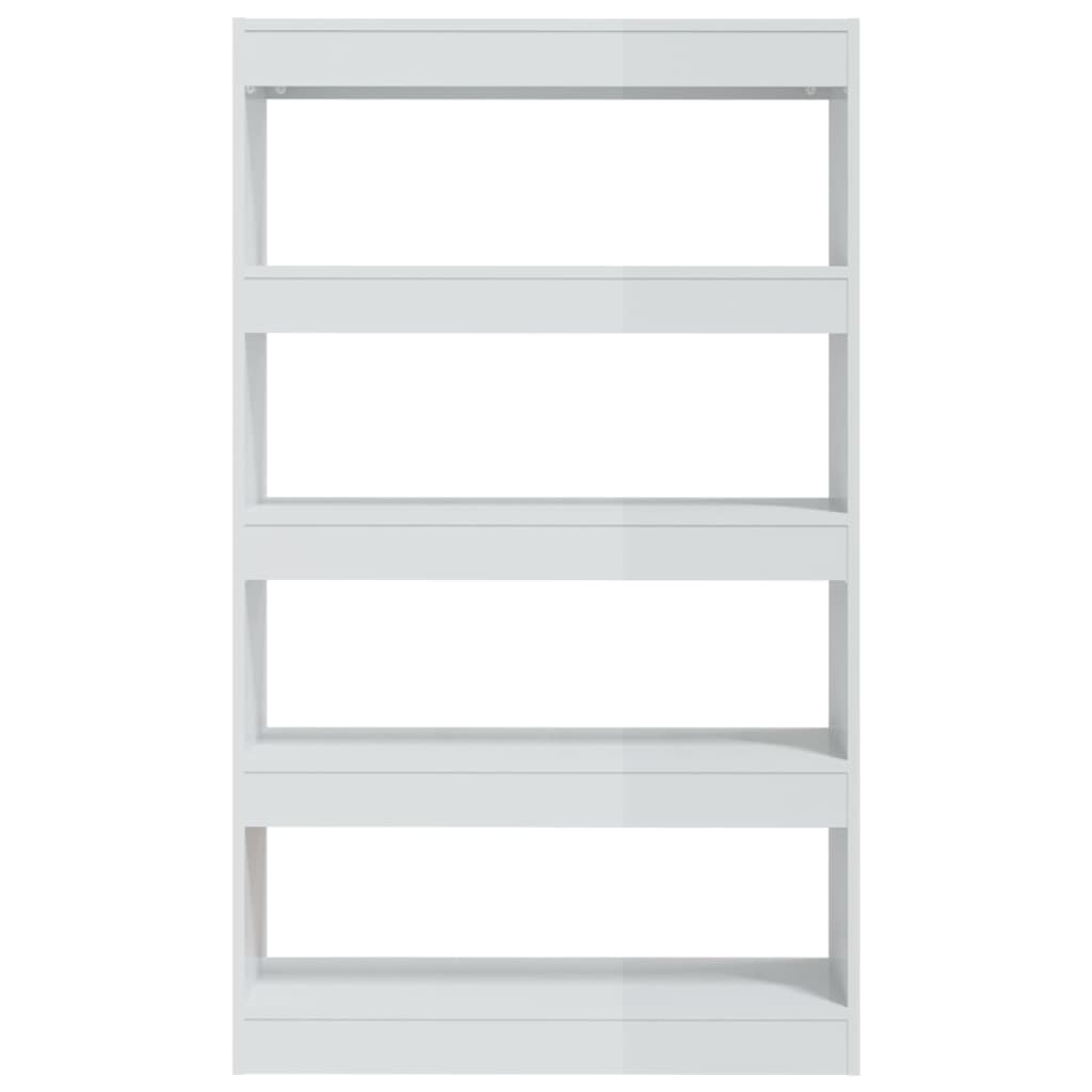 Modern Wooden 5-Tier Open Bookcase Book Storage Cabinet Wood Room Divider