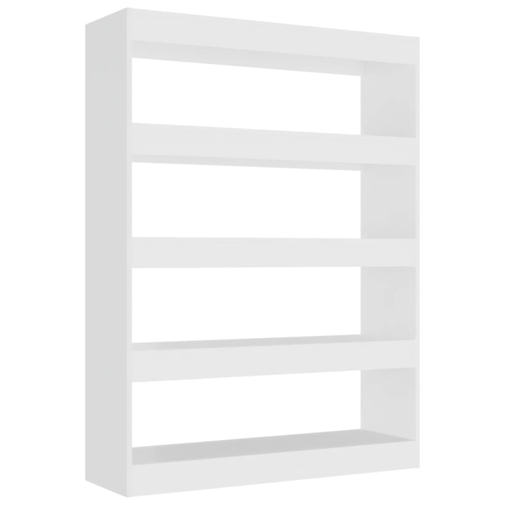 Modern Wooden 4-Tier Open Bookcase Book Storage Cabinet Room Divider Wood