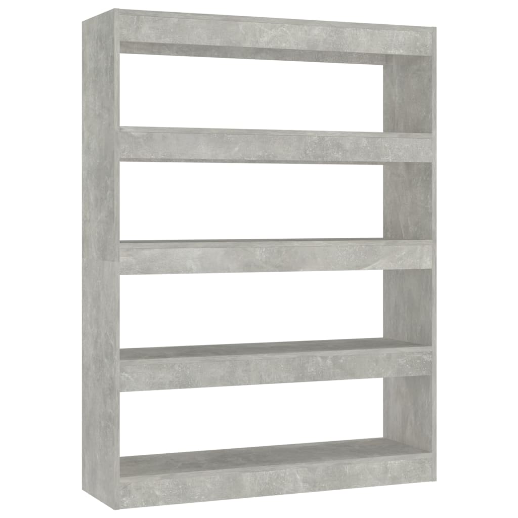 Modern Wooden 4-Tier Open Bookcase Book Storage Cabinet Room Divider Wood