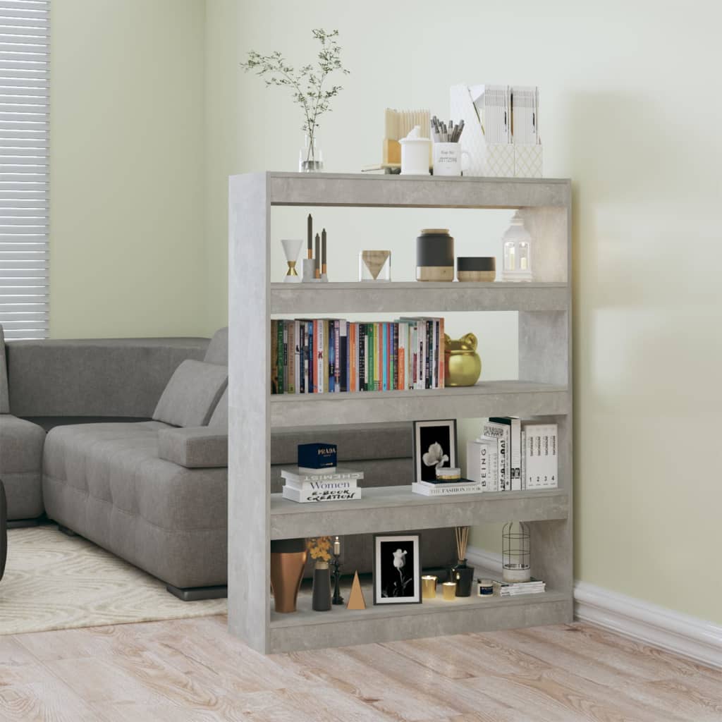 Modern Wooden 4-Tier Open Bookcase Book Storage Cabinet Room Divider Wood