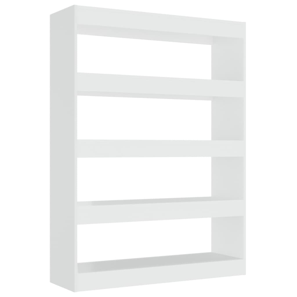 Modern Wooden 4-Tier Open Bookcase Book Storage Cabinet Room Divider Wood