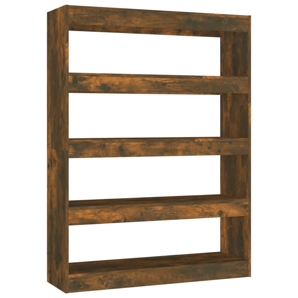 Modern Wooden 4-Tier Open Bookcase Book Storage Cabinet Room Divider Wood