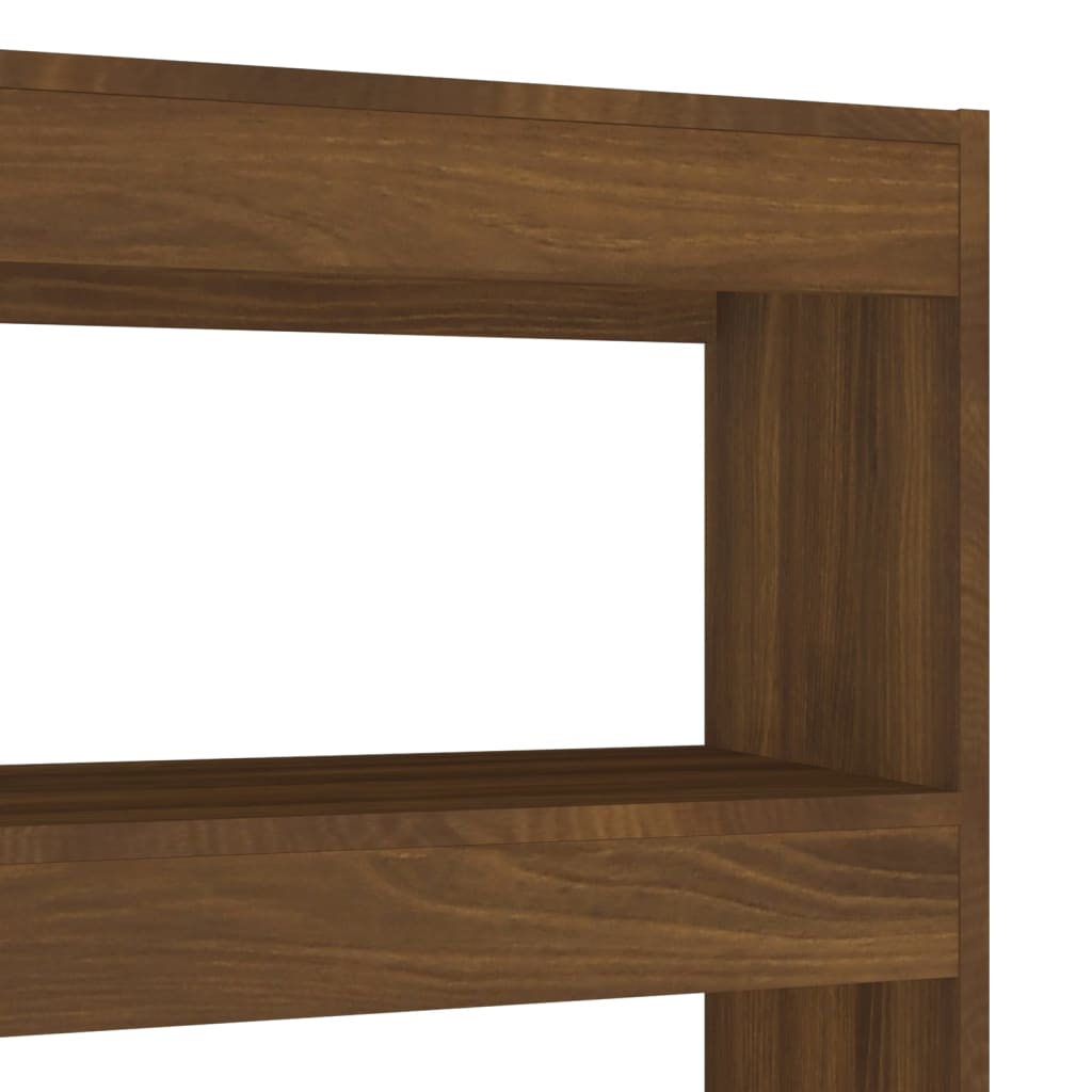 Modern Wooden 4-Tier Open Bookcase Book Storage Cabinet Room Divider Wood