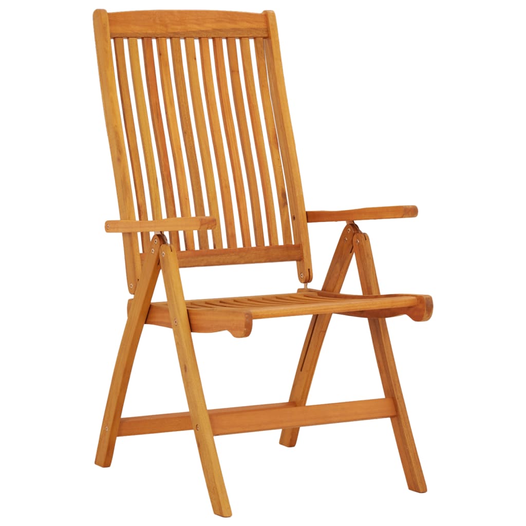 Outdoor Patio Wooden Foldable Garden Chairs Folding Wood Seat 2 4 6 8 pcs