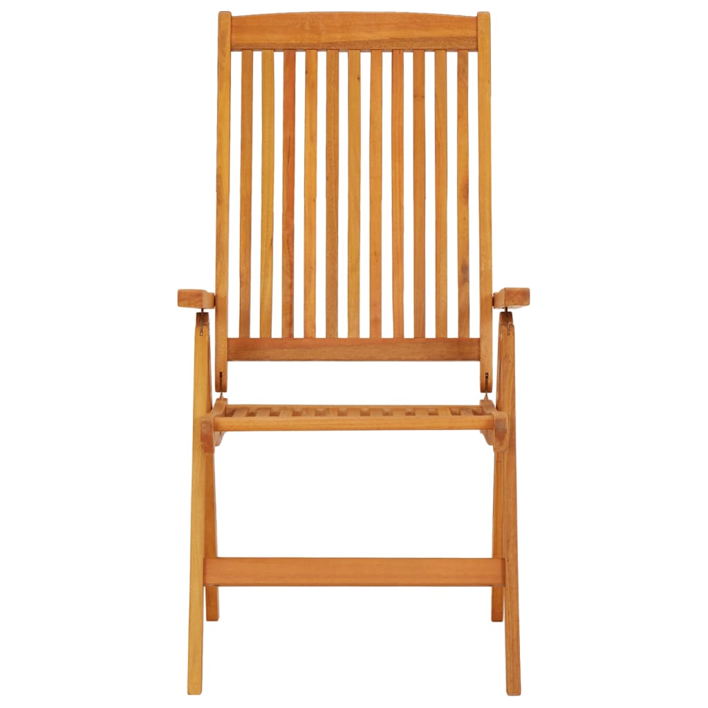 Outdoor Patio Wooden Foldable Garden Chairs Folding Wood Seat 2 4 6 8 pcs