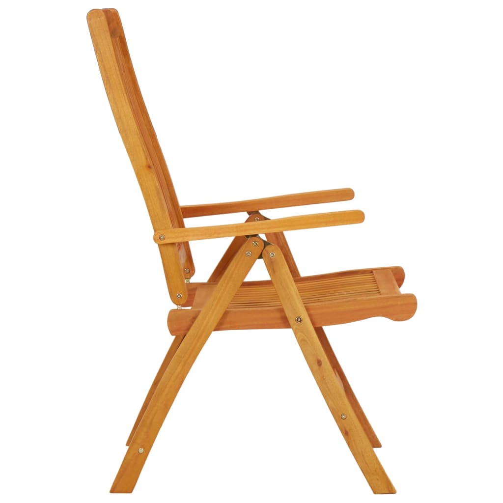 Outdoor Patio Wooden Foldable Garden Chairs Folding Wood Seat 2 4 6 8 pcs