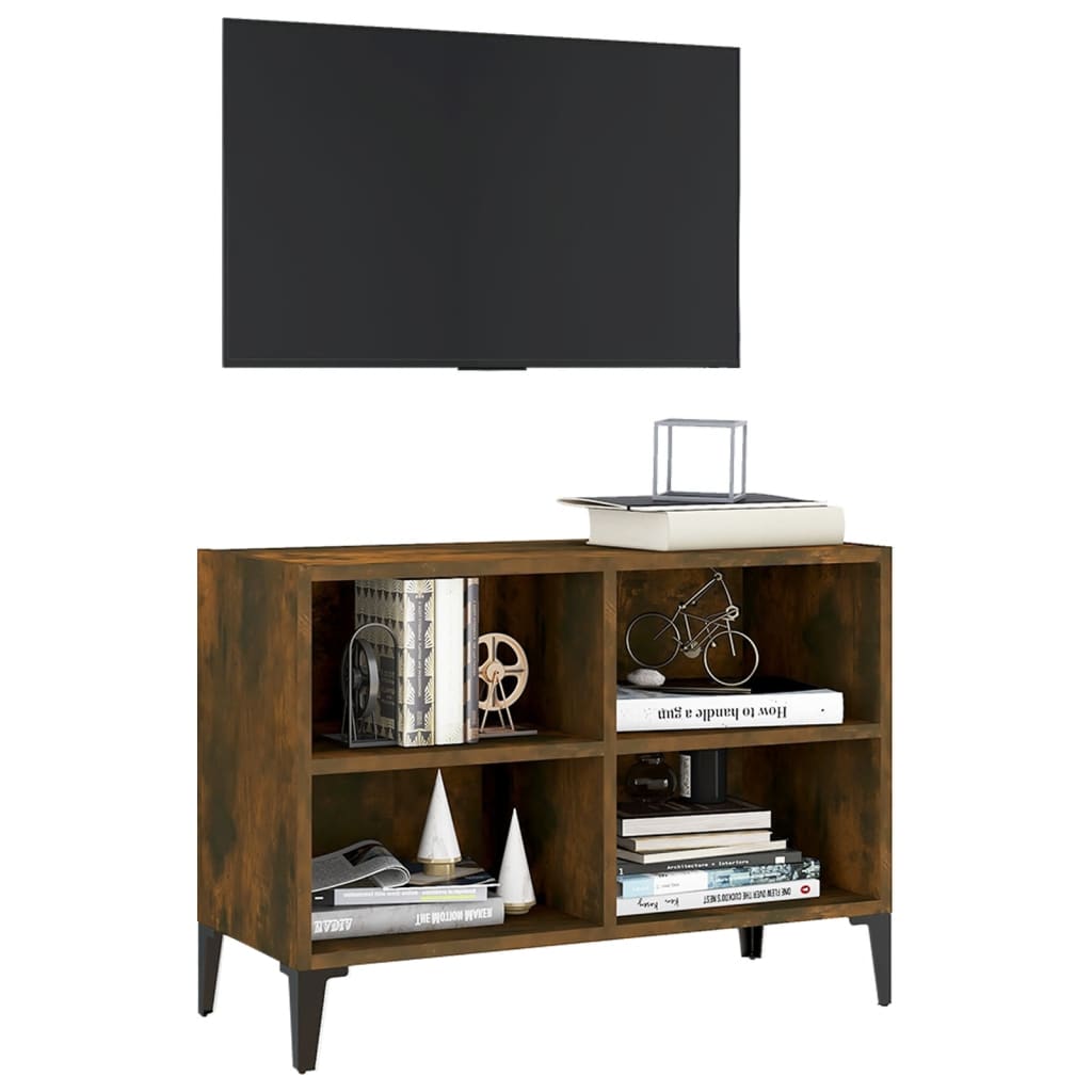 Tv Cabinet With Metal Legs 69.5X30X50 Cm