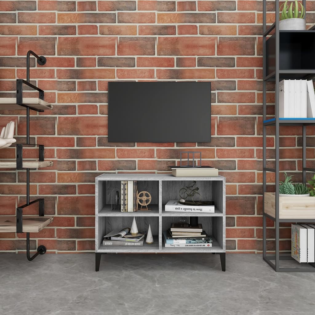 Tv Cabinet With Metal Legs 69.5X30X50 Cm