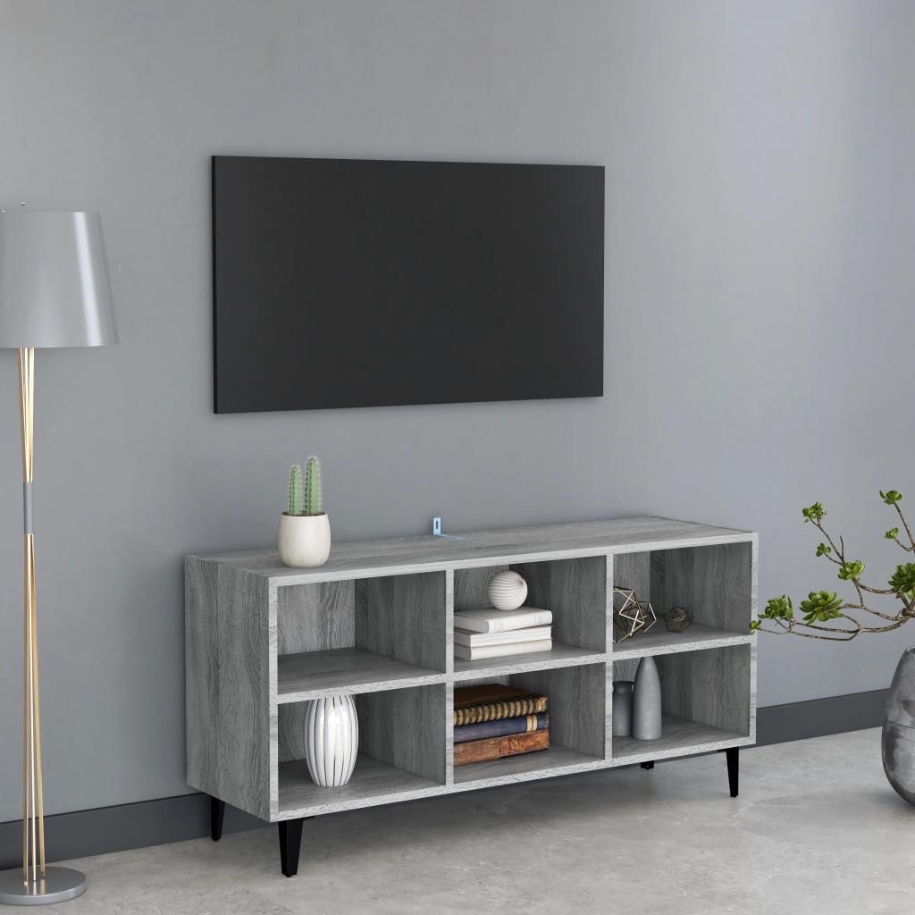 Tv Cabinet With Metal Legs 69.5X30X50 Cm