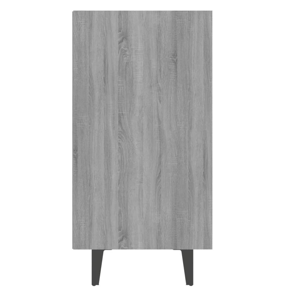 Modern Wooden Open Sideboard Storage Cabinet Unit With 6 Compartments