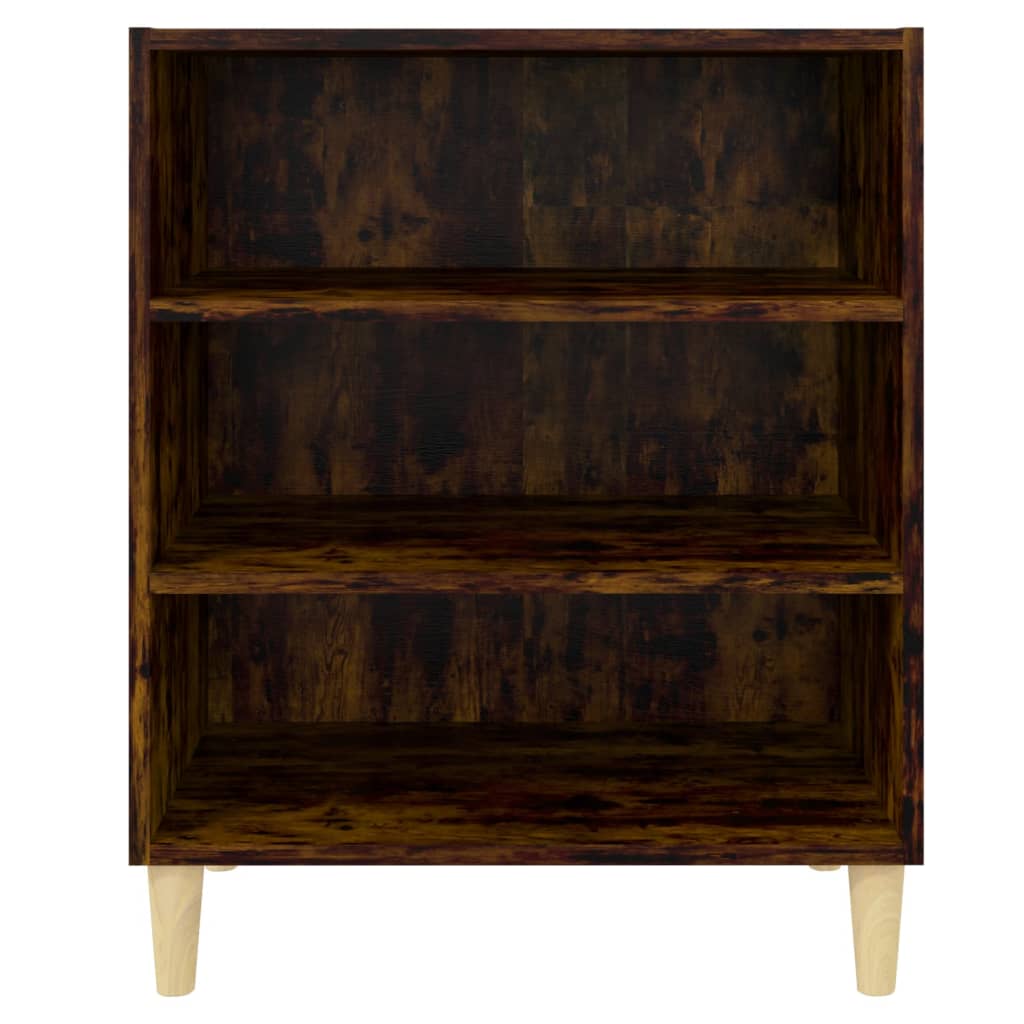 Sideboard Smoked Oak 57x35x70 cm Engineered Wood