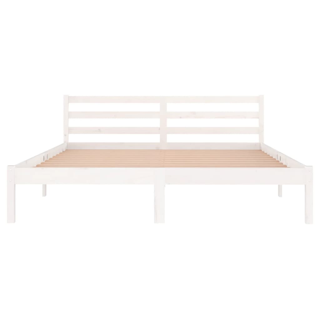 Modern Wooden Queen Size 160cm Bed Frame Base With Headboard