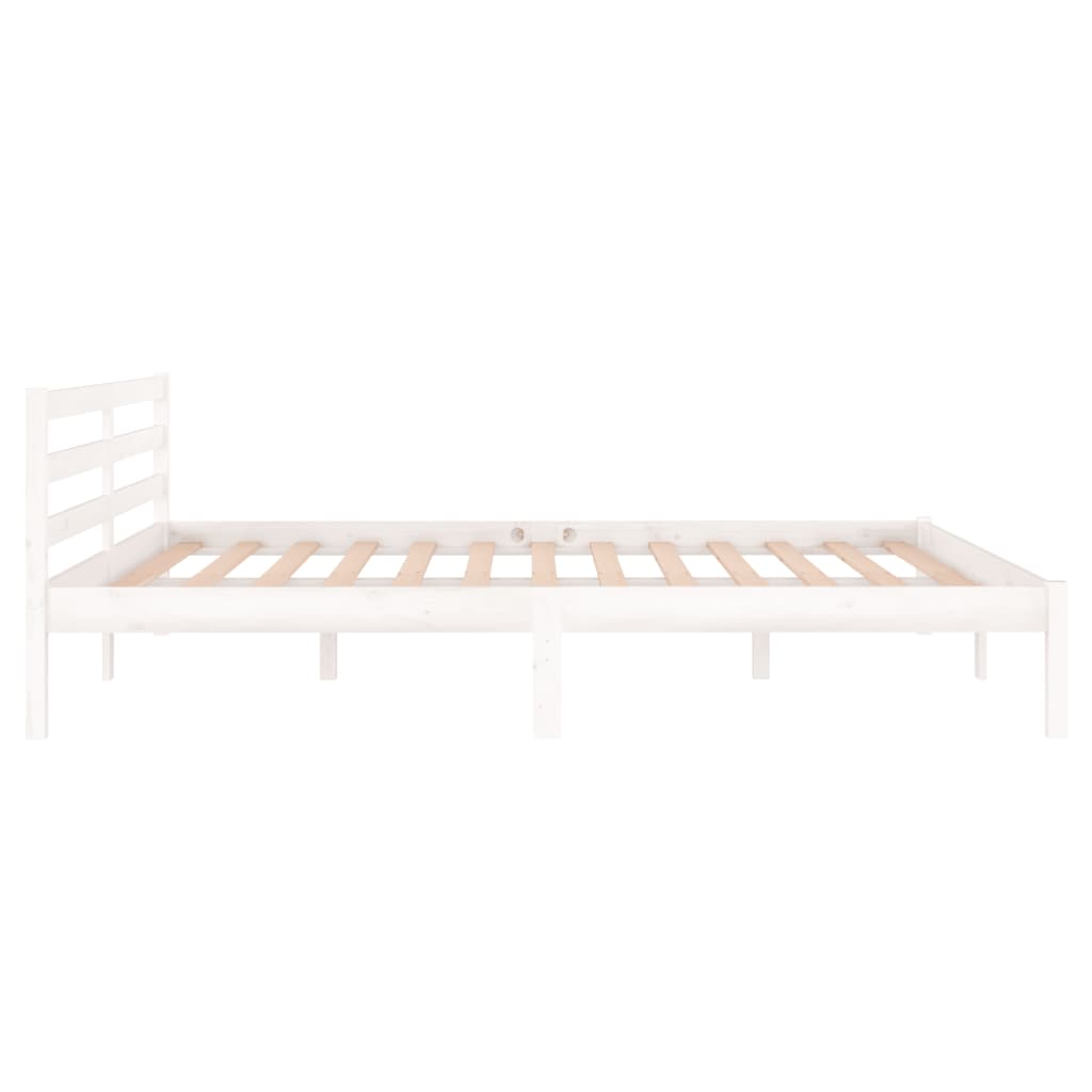 Modern Wooden Queen Size 160cm Bed Frame Base With Headboard