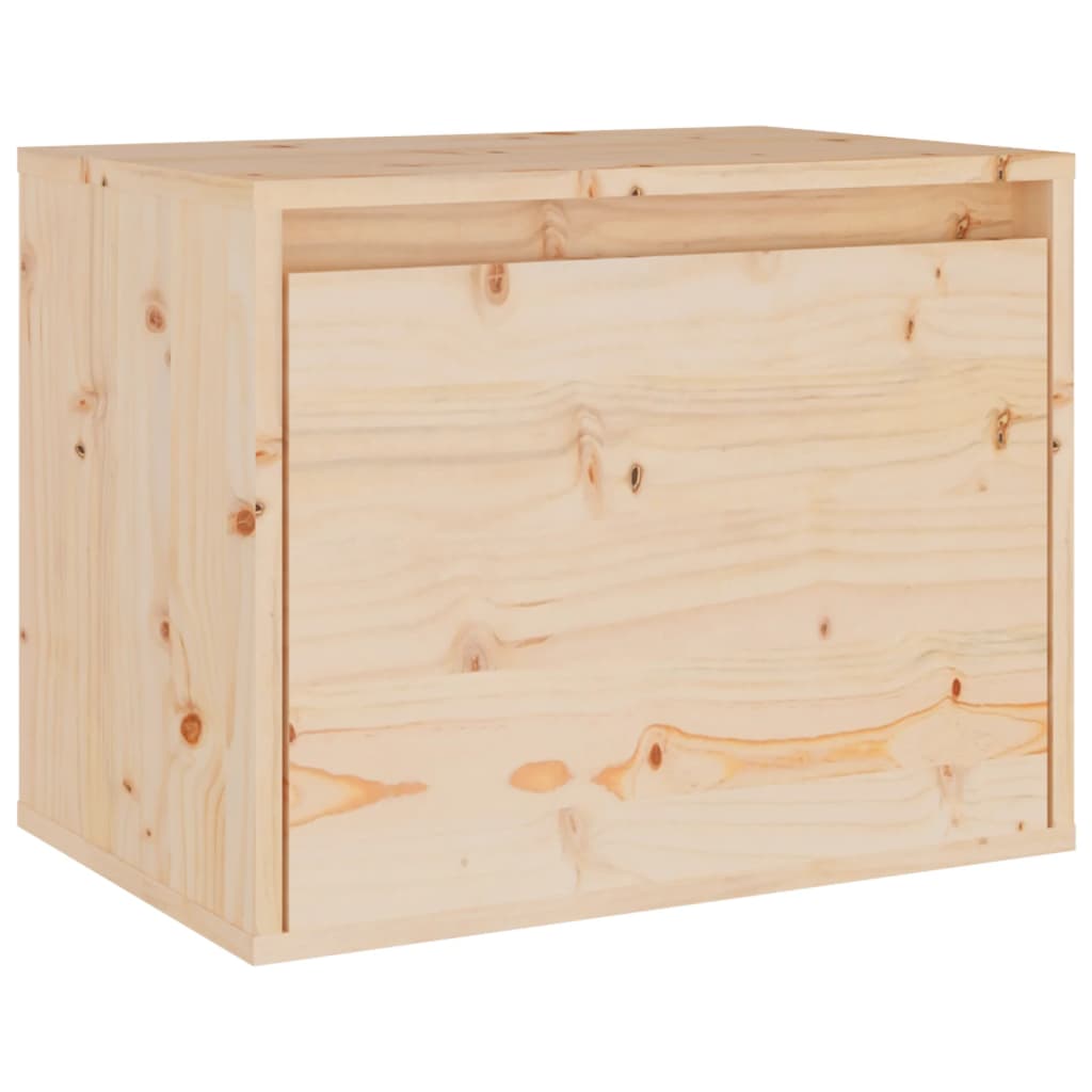 TV Cabinets 4 pcs Solid Wood Pine