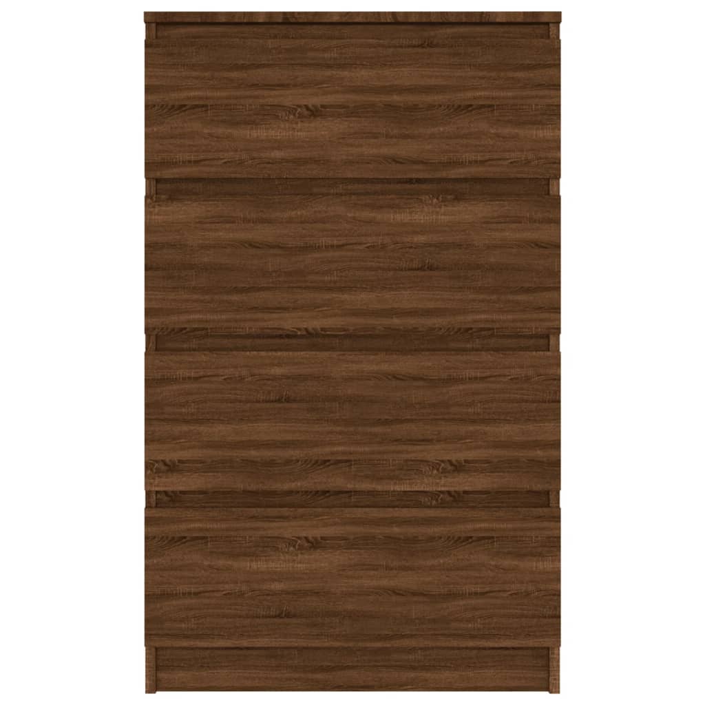 Sideboard Brown Oak 60x35x98.5 cm Engineered Wood