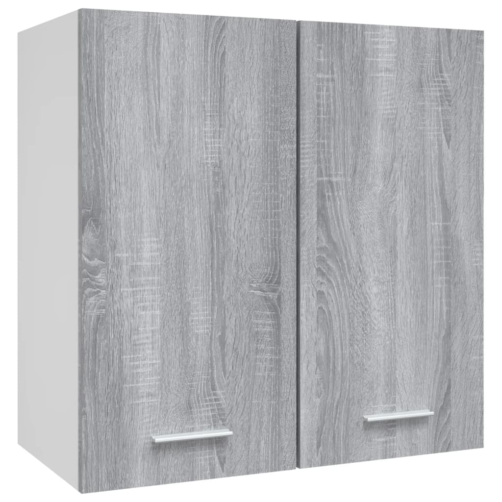Hanging Cabinet Lyon Grey Sonoma 60x31x60 cm Engineered Wood