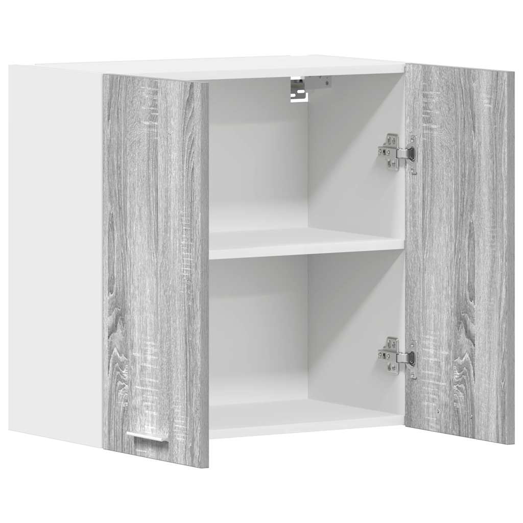 Hanging Cabinet Lyon Grey Sonoma 60x31x60 cm Engineered Wood