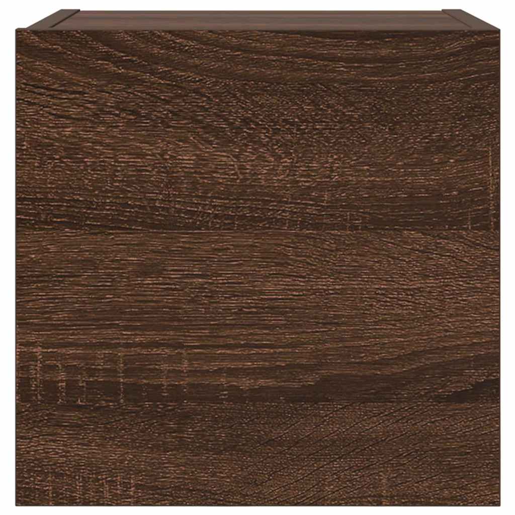 Wall Mounted TV Cabinet Brown Oak 30.5x30x30 cm