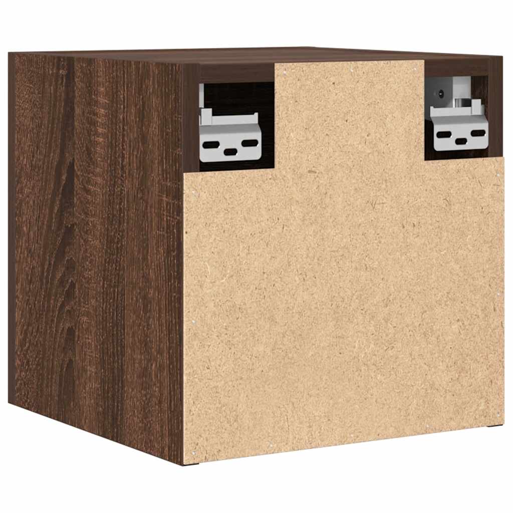 Wall Mounted TV Cabinet Brown Oak 30.5x30x30 cm