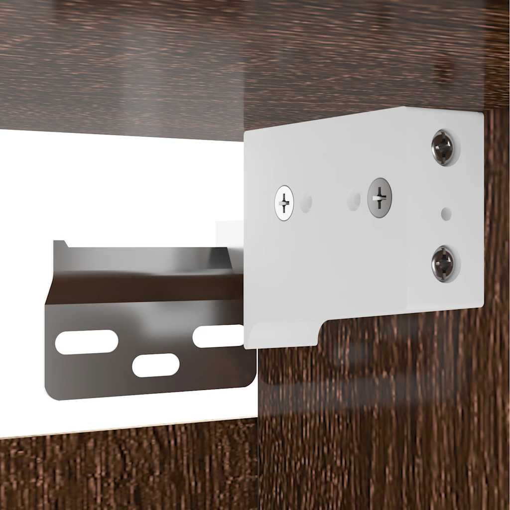 Wall Mounted TV Cabinet 2 pcs Brown Oak 30.5x30x30 cm