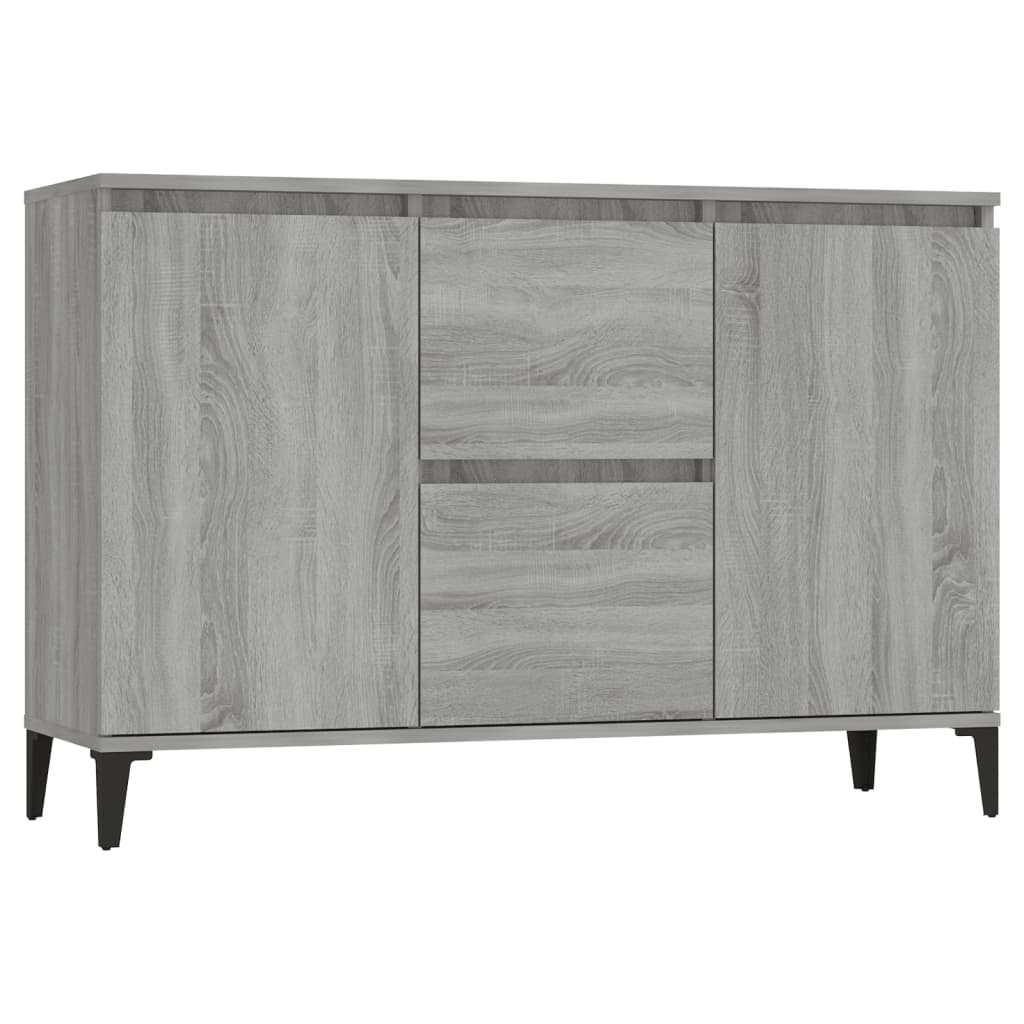 Sideboard Grey Sonoma 104x35x70 cm Engineered Wood