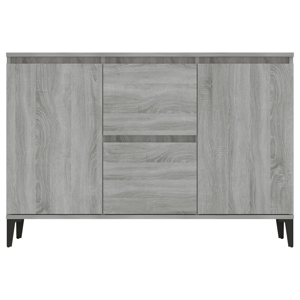 Sideboard Grey Sonoma 104x35x70 cm Engineered Wood