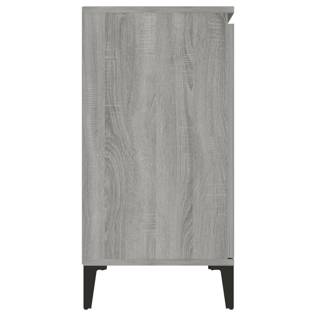Sideboard Grey Sonoma 104x35x70 cm Engineered Wood