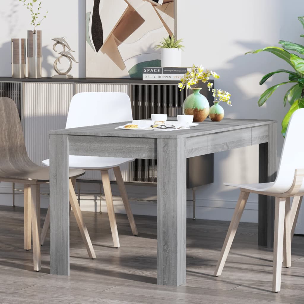 Modern Wooden 4 Person Dining Table Wood Dinner Kitchen Tables Sturdy