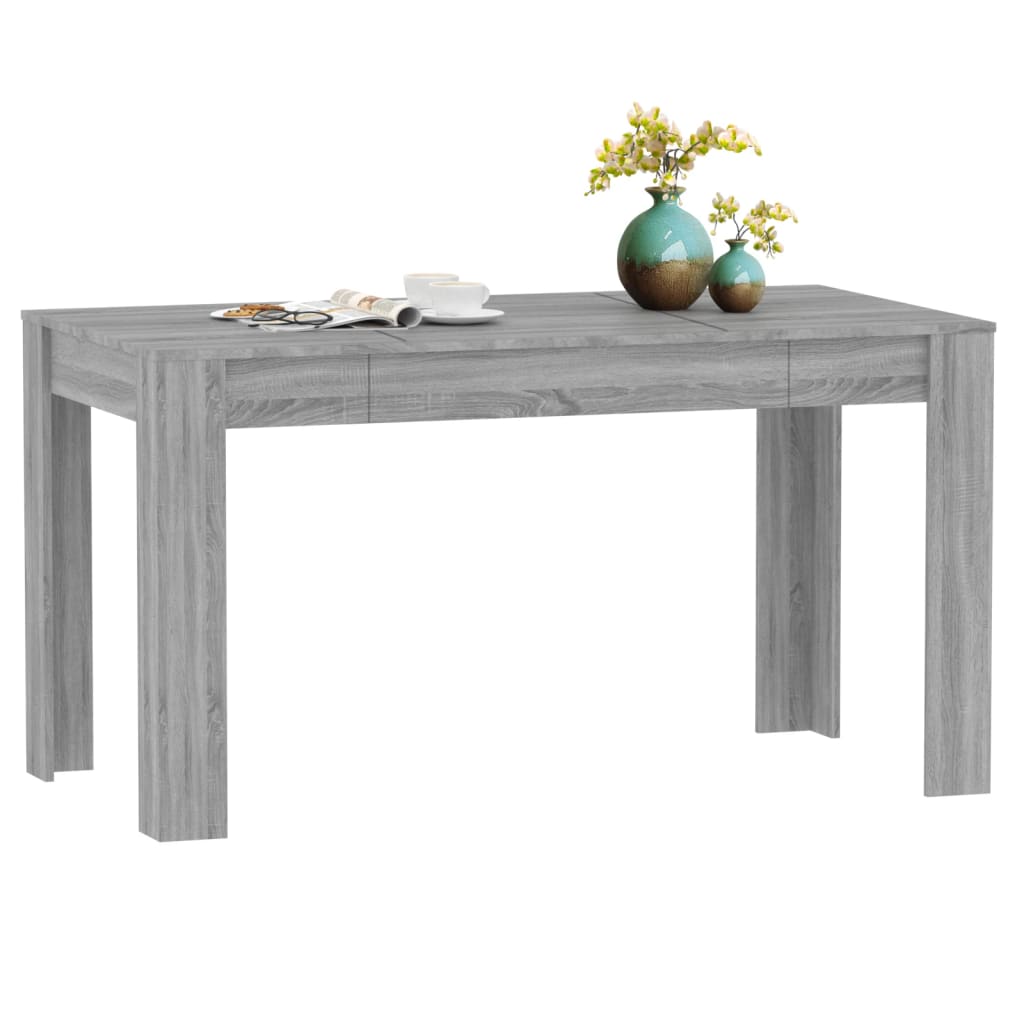 Modern Wooden 4 Person Dining Table Wood Dinner Kitchen Tables Sturdy