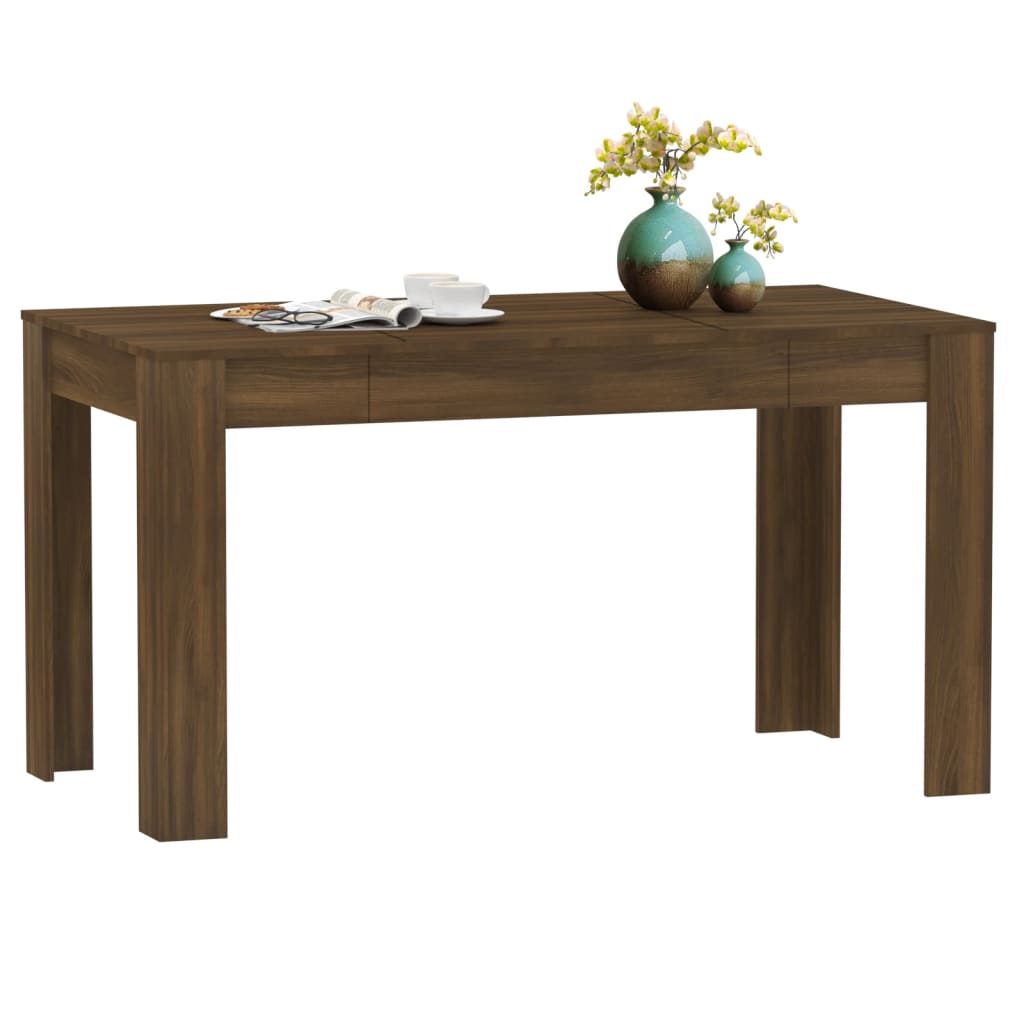 Modern Wooden 4 Person Dining Table Wood Dinner Kitchen Tables Sturdy