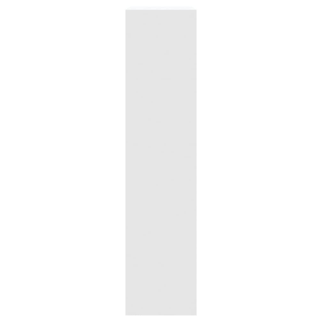 Shoe Cabinet White 63x24x103 cm Engineered Wood
