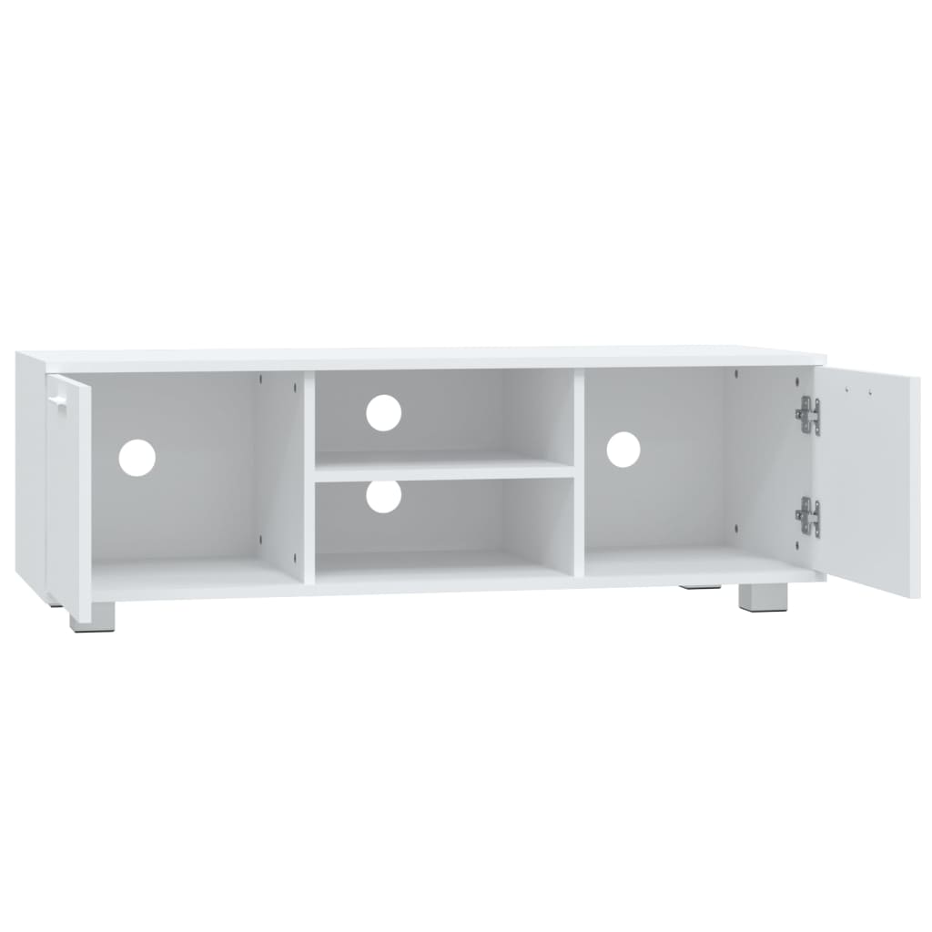 Modern Wooden 47 Inch TV Tele Stand Unit Cabinet With 2 Doors & Open Storage