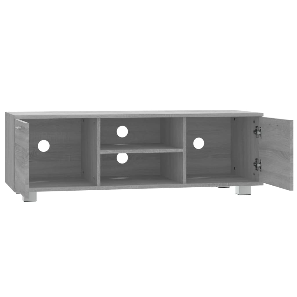Modern Wooden 47 Inch TV Tele Stand Unit Cabinet With 2 Doors & Open Storage