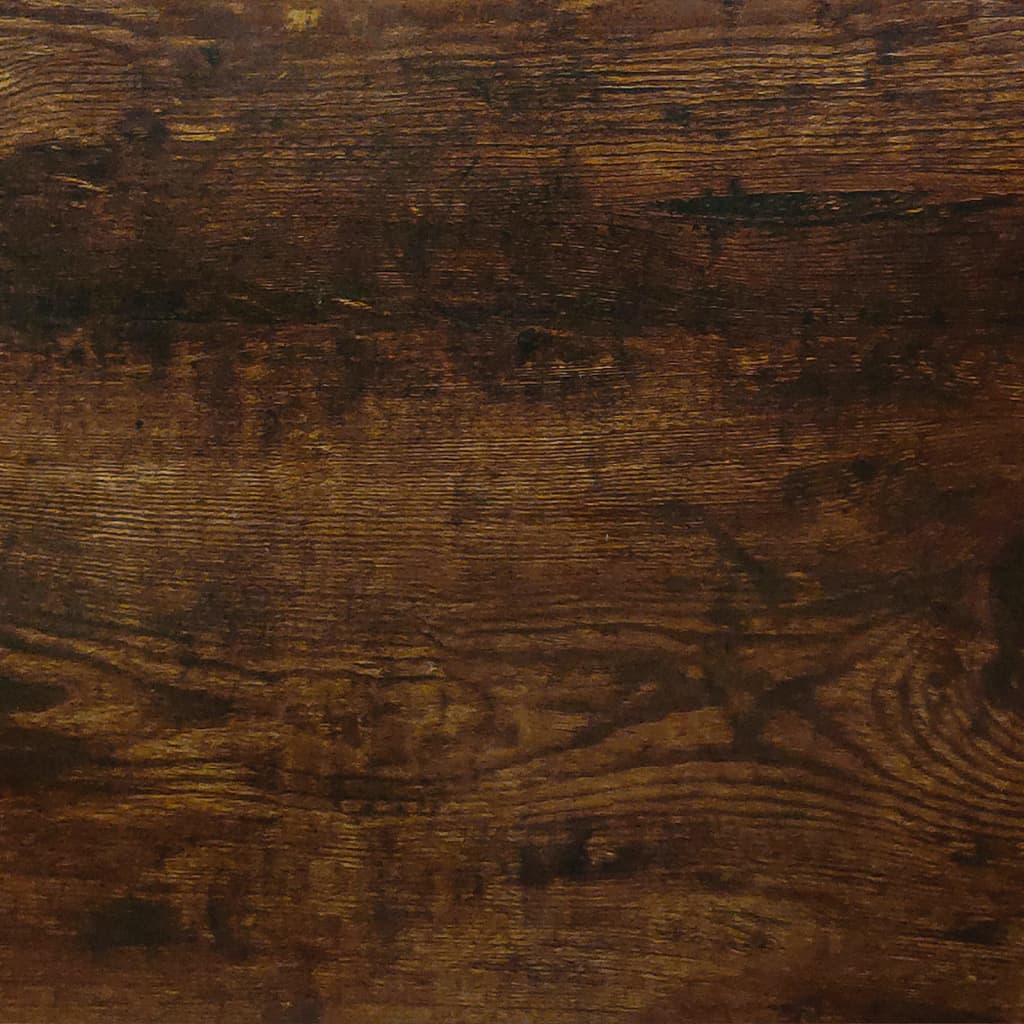 TV Cabinet Smoked Oak 140x40.5x35 cm Engineered Wood