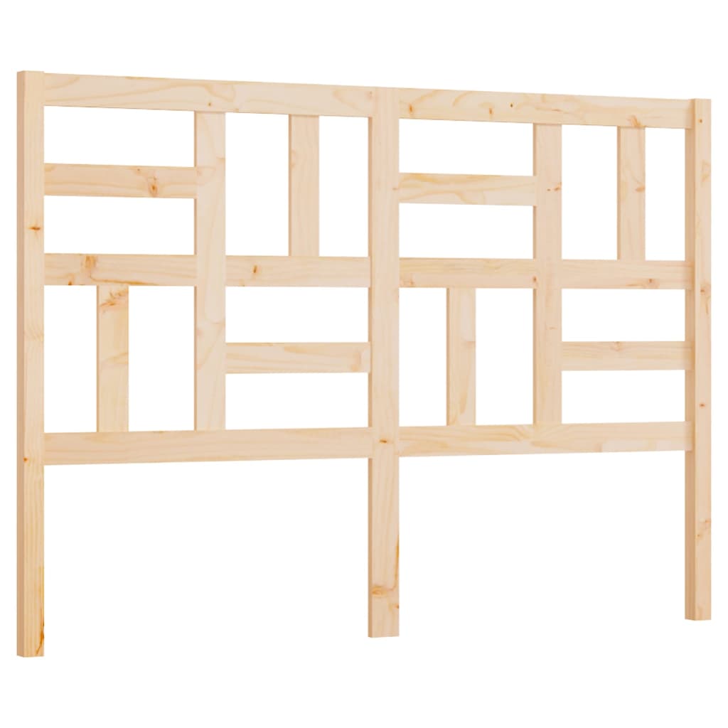 Bed Headboard 156x4x104 cm Solid Wood Pine