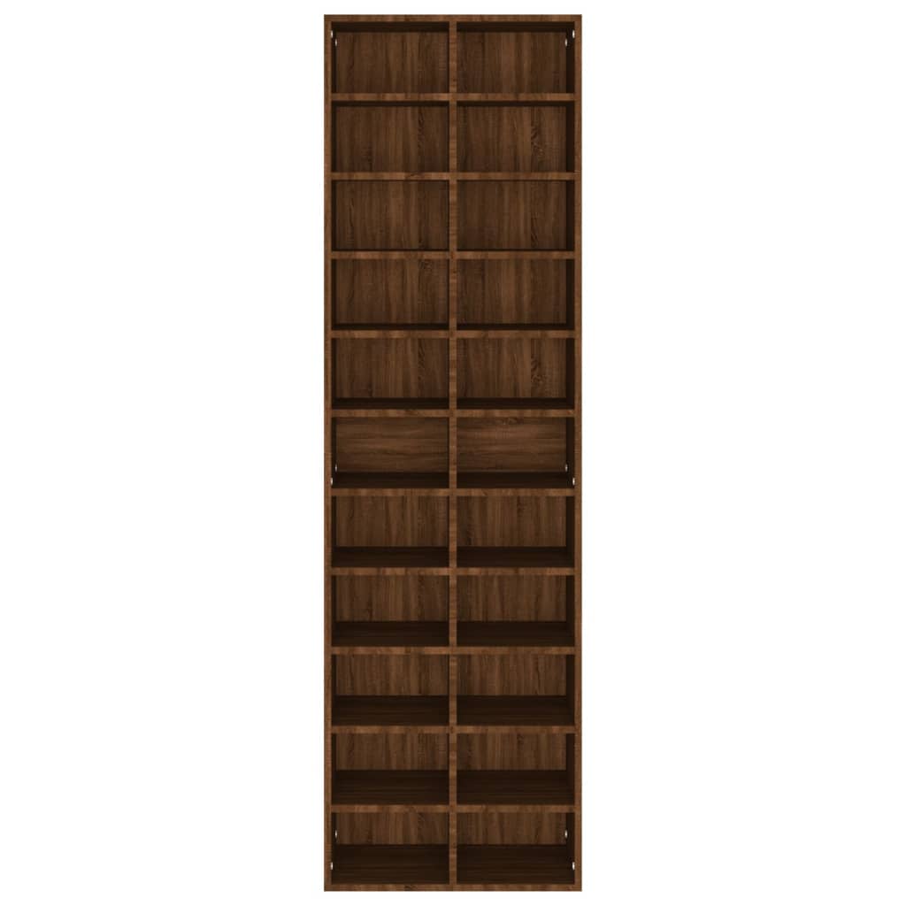 Modern Wooden Large Open Shoe Storage Cabinet Unit With 22 Compartments
