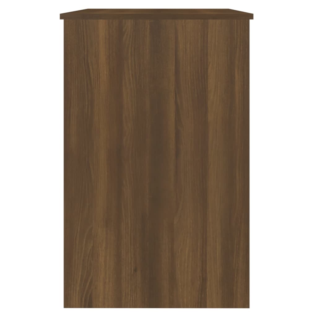 Modern Wooden Home Office Computer Desk Table With Storage Cupboard Wood