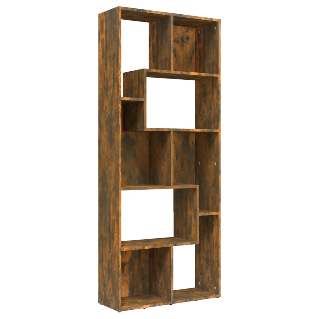 Modern Wooden Tall Open Bookcase Book Storage Cabinet Shelving Storage Display