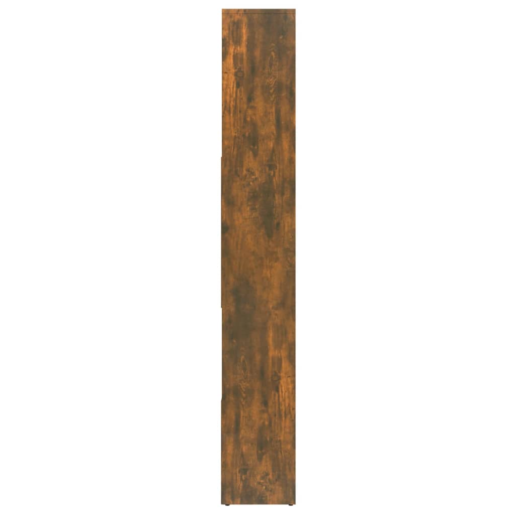Modern Wooden Tall Open Bookcase Book Storage Cabinet Shelving Storage Display