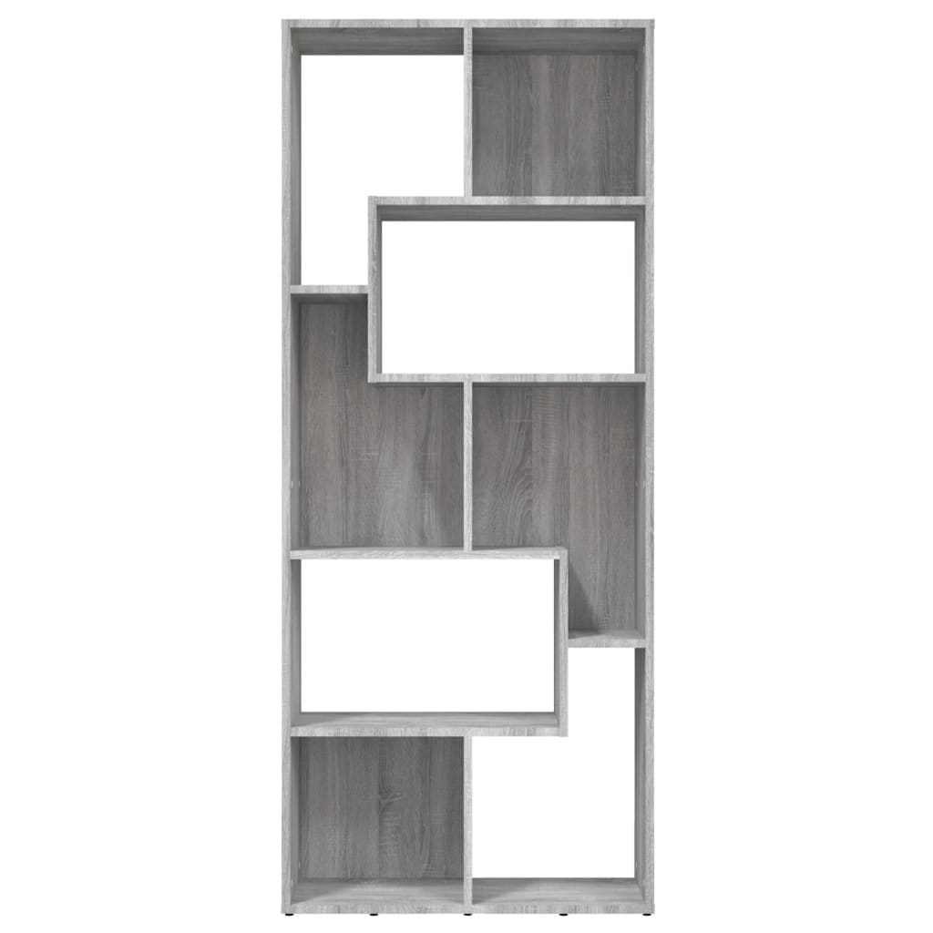 Modern Wooden Tall Open Bookcase Book Storage Cabinet Shelving Storage Display