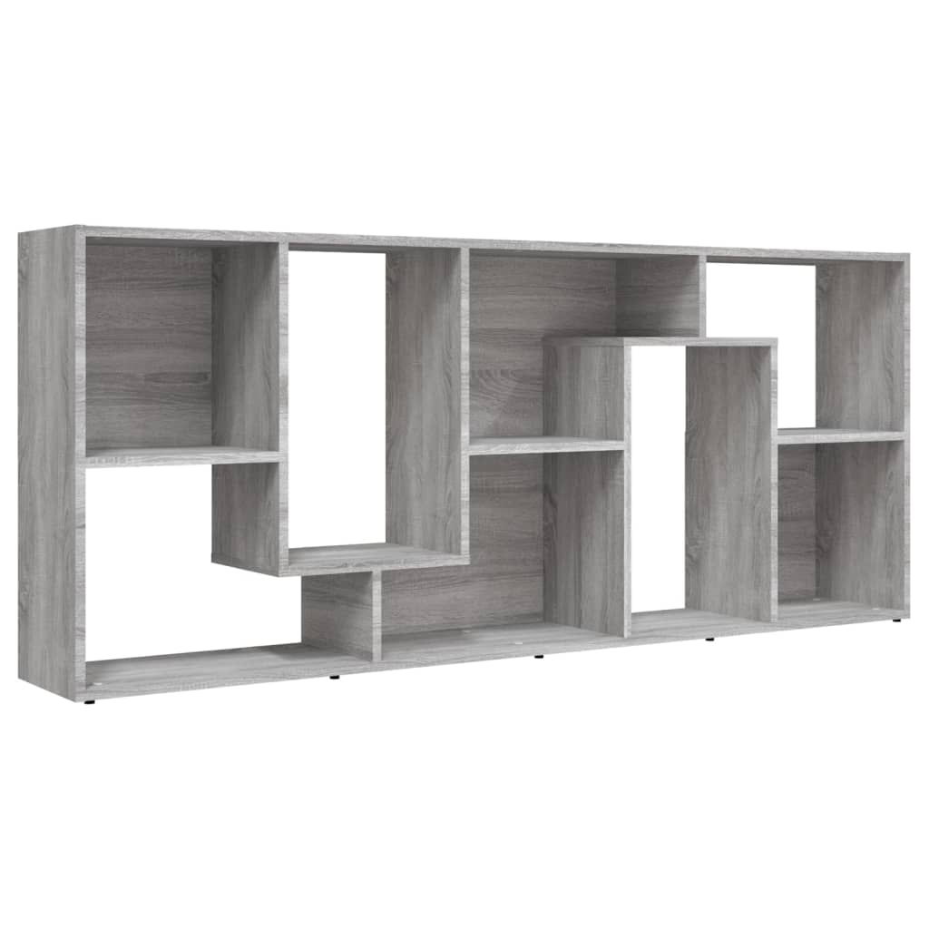 Modern Wooden Tall Open Bookcase Book Storage Cabinet Shelving Storage Display